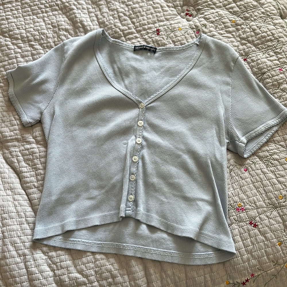 Brandy Melville Blue Top